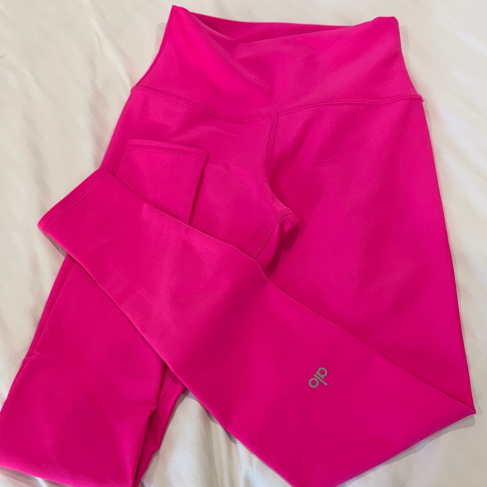 Alo yoga Bright Pink Leggings